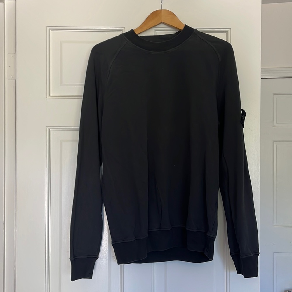 Grey Stone Island crewneck sweater